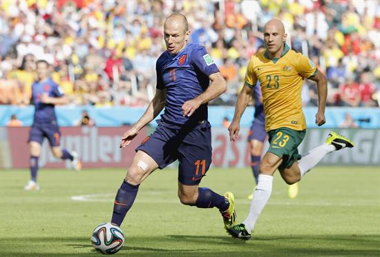 Robben gol Holanda