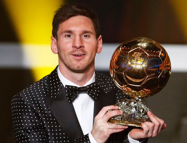 Quemaron a Messi “para la buena suerte” (Foto)