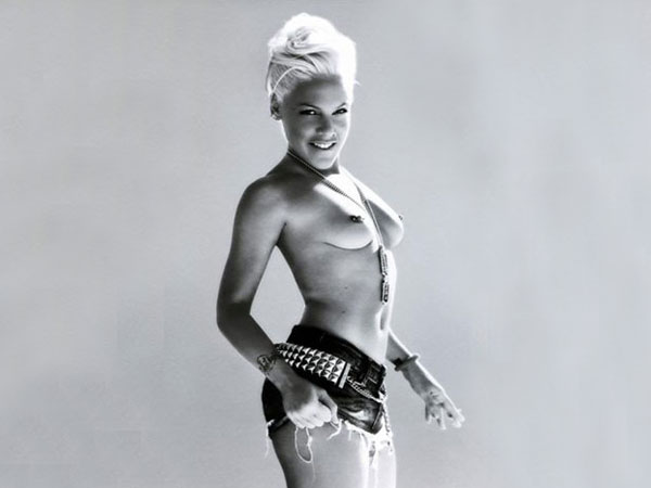 El topless de Pink (foto)