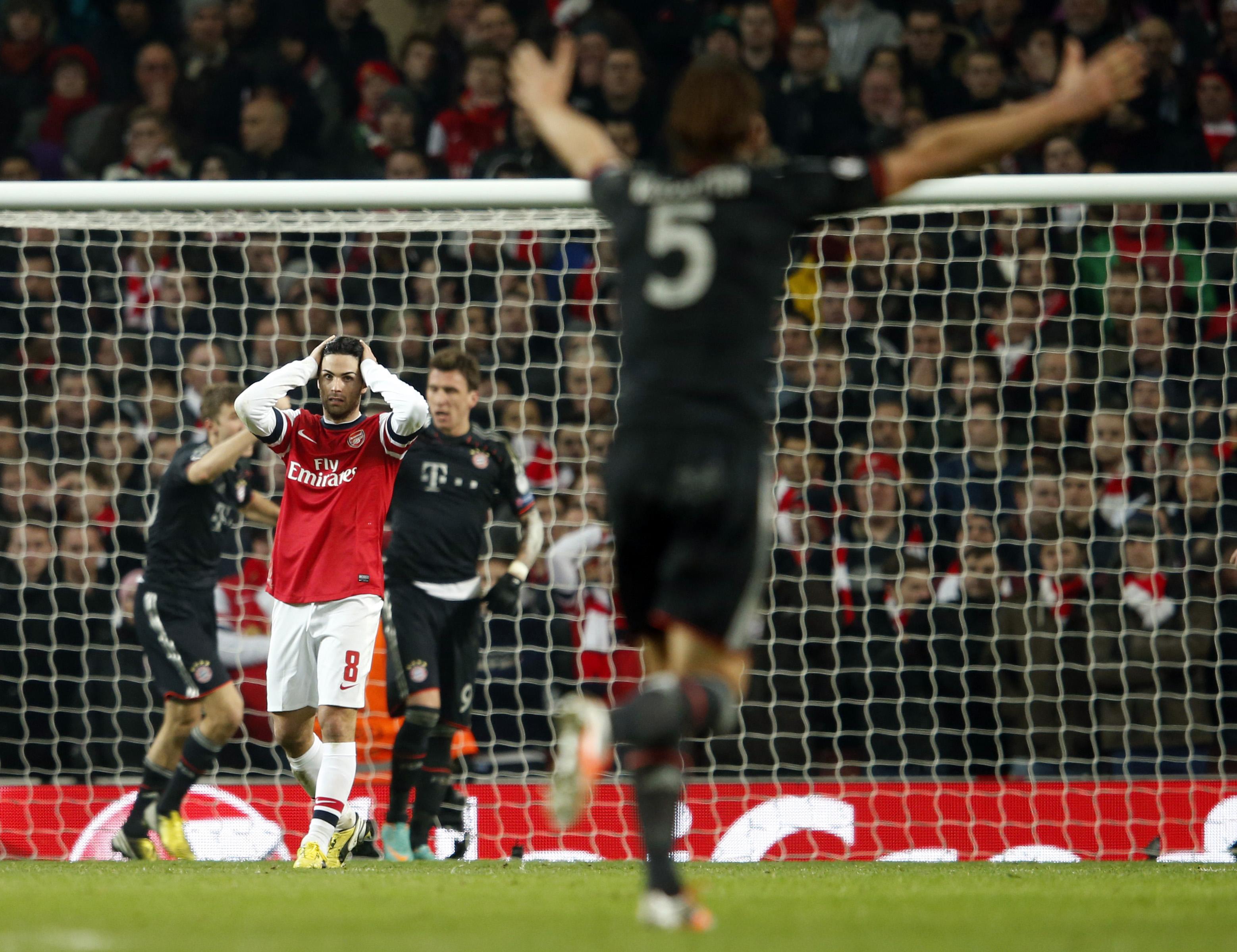 Bayern Múnich “fusiló” al Arsenal