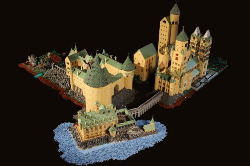 GENIAL: Un Colegio Hogwarts de 400 mil piezas de Lego