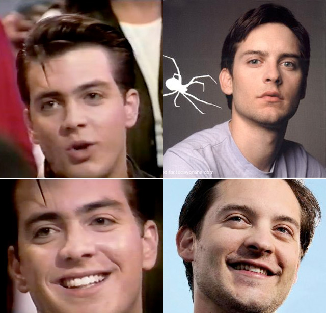 Separados al nacer: Ramón Muchacho y Tobey Maguire (sdjkhfjgh)