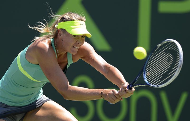 Sharapova y Murray marchan imbatibles en Miami