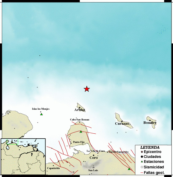 Tembló en la Islas los Monjes