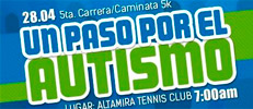 Un Paso por el Autismo recorrerá 5k este domingo