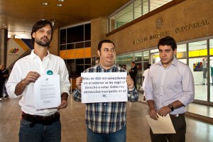 Voluntad Popular exige al CNE la apertura del Registro Electoral en el exterior (Fotos)