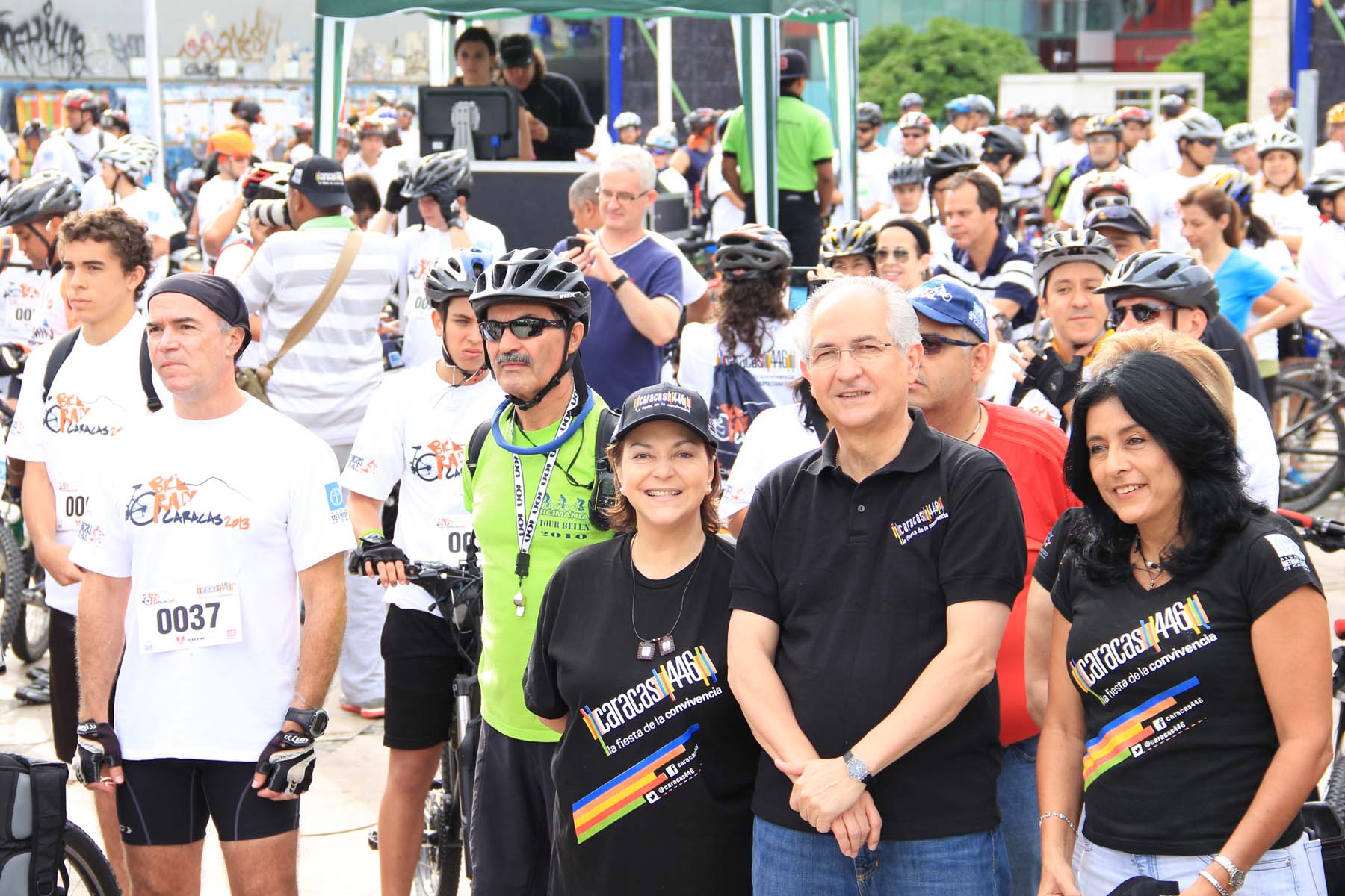 Bicirally Caracas 2013 se apodera de calles de la ciudad para celebrar en familia