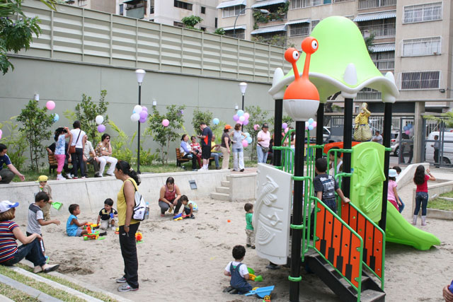 Fiesta dominical ofreció la bienvenida al nuevo Parque de Bolsillo Bello Campo