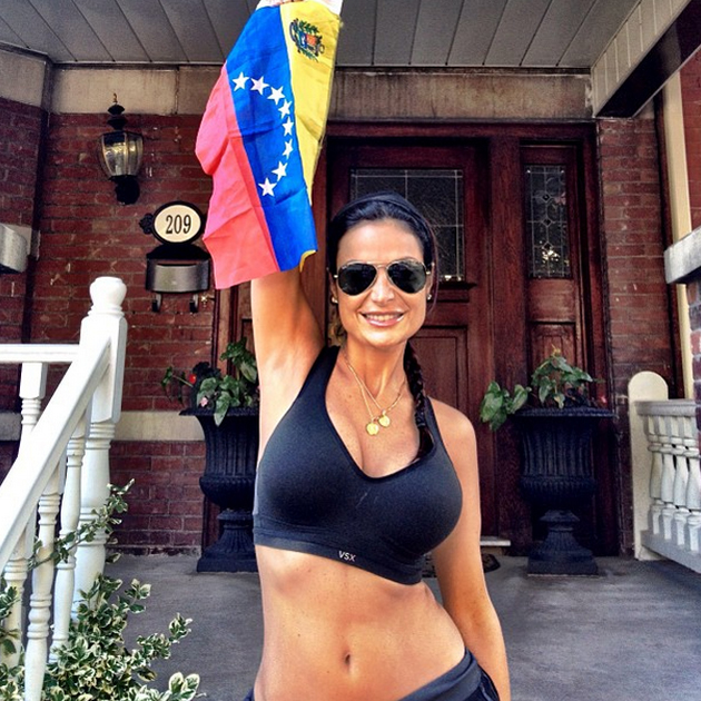 Caterina Valentino, orgullosa de ser venezolana (Foto)