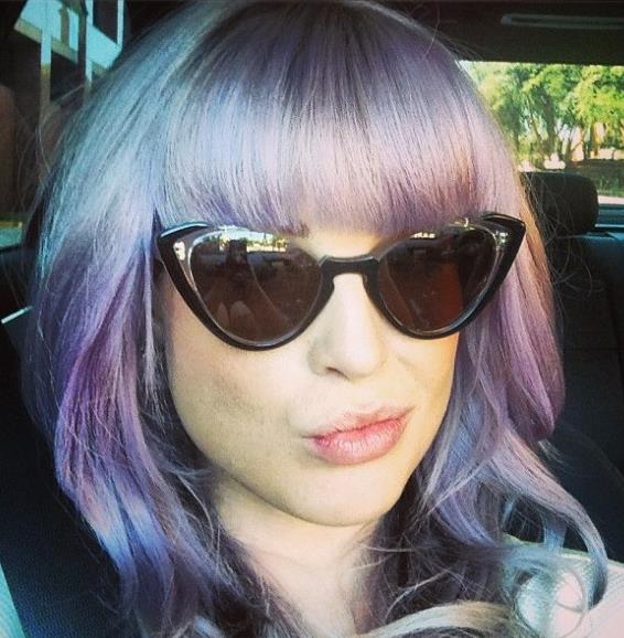 Kelly Osbourne también cambió de look (Foto)