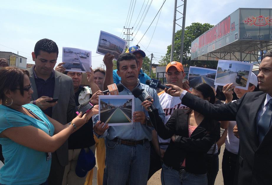Diputado Antunez: El descuido del gobierno regional está destruyendo la Avenida Los Haticos de Maracaibo