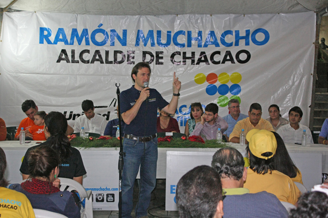 Muchacho: Vamos a votar con la certeza de que el progreso llegará