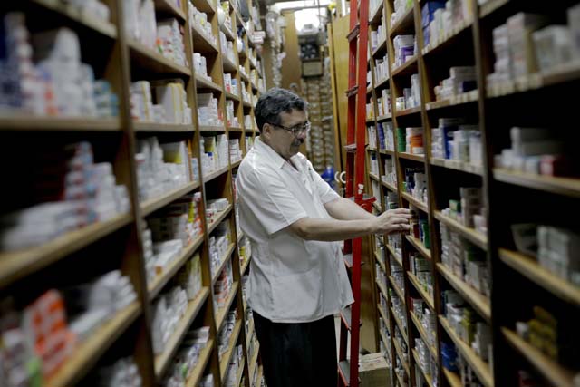 Los medicamentos también están en alerta roja