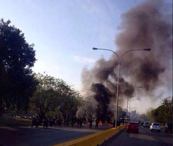 Reportan tranca en la ARC (Foto)