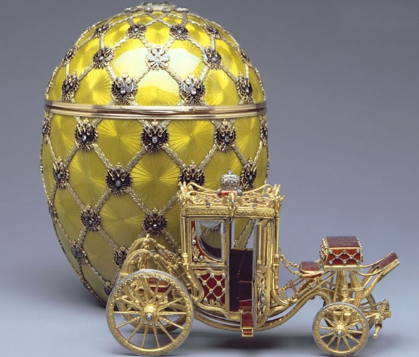 Exponen en Londres un valioso huevo de Fabergé descubierto en un mercadillo