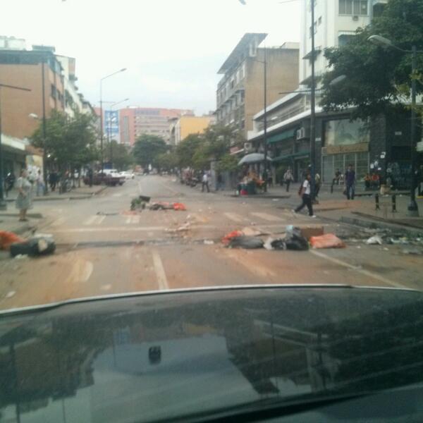 Barricadas en Chacao este #3A (Fotos)
