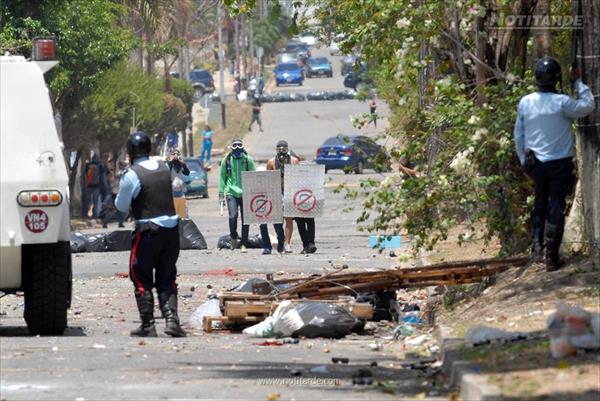 Once heridos durante protestas en Carabobo #28A