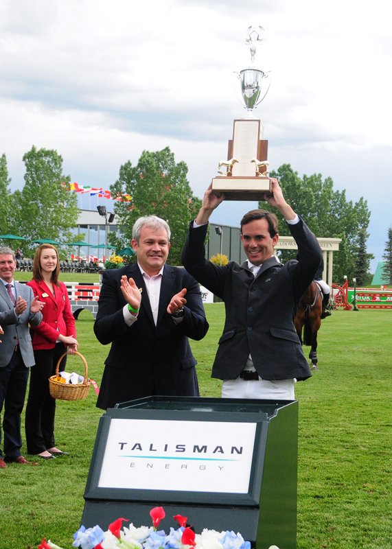 Andrés Rodríguez recibe premio al Mejor Jinete en Le Touquet