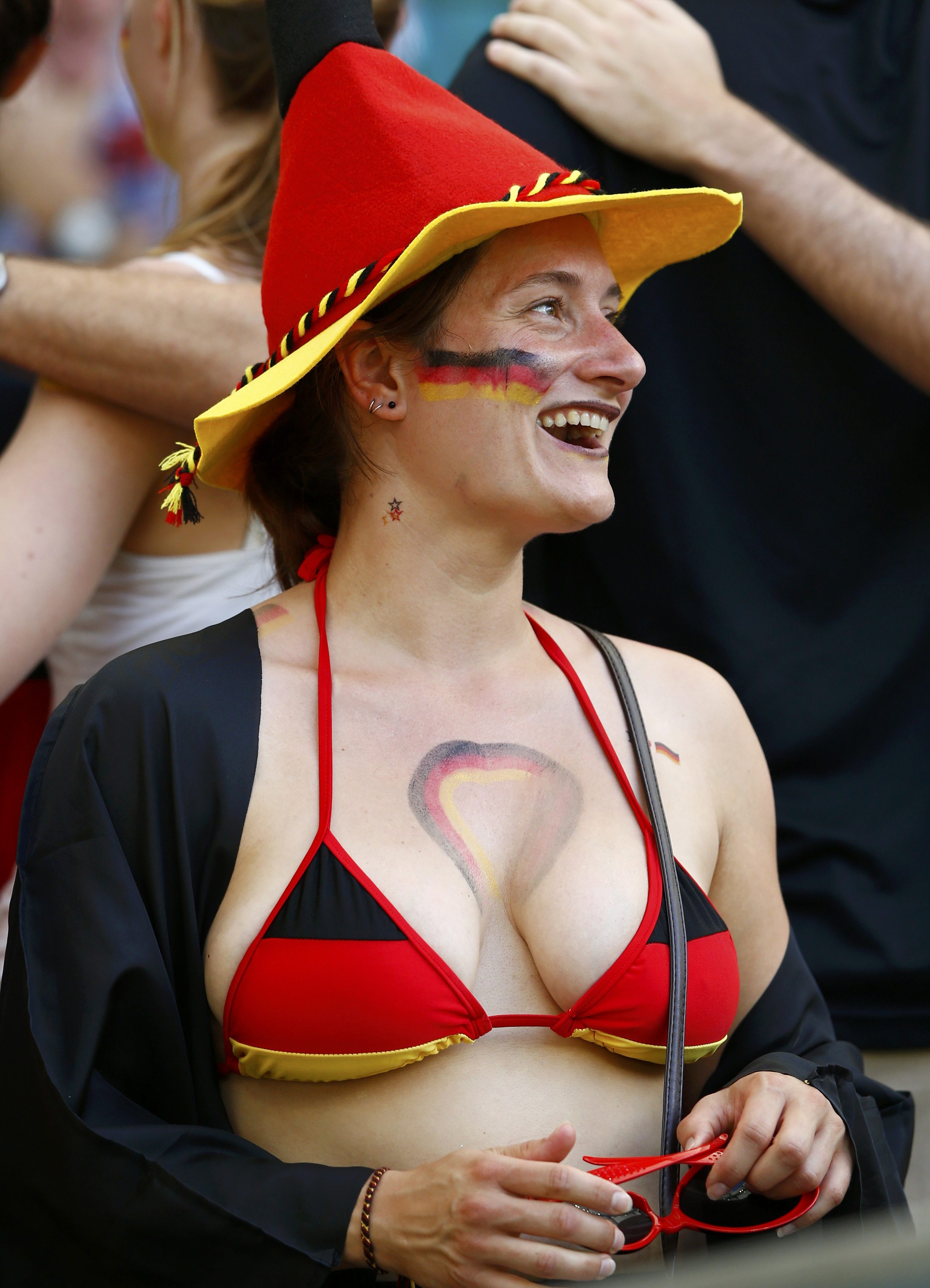En Fotos: Así están los fanáticos de Alemania y Portugal