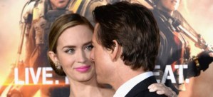 Emily Blunt sin querer casi mata a Tom Cruise