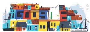Google estrenó su doodle-favela