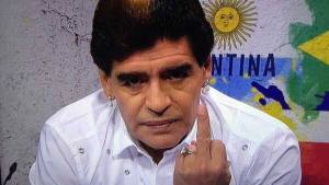 Y a Maradona no lo dejaron entrar al Maracaná