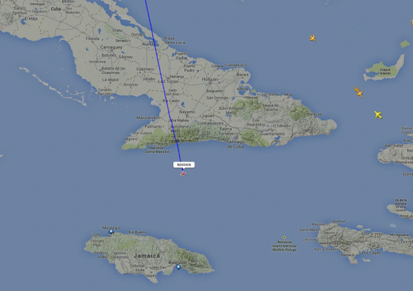 Avioneta que salió de EEUU sin responder llamados se estrelló en la costa de Jamaica