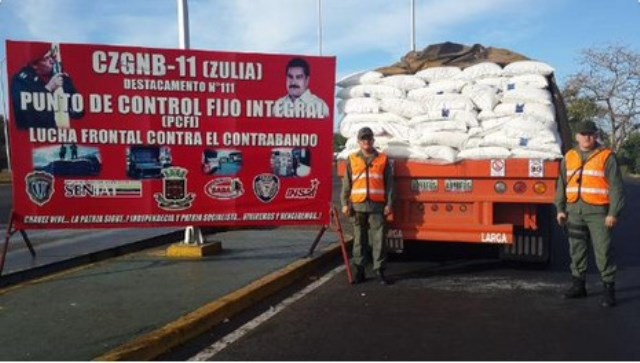 Decomisan 30 toneladas de azúcar en el estado Zulia