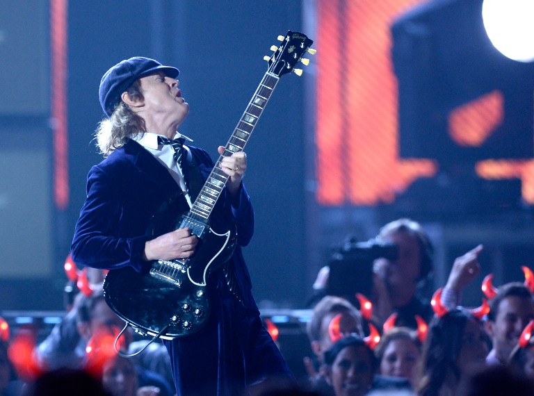 Como soy pelúo… lo mejor de los #GRAMMYs es AC/DC (FOTOS)