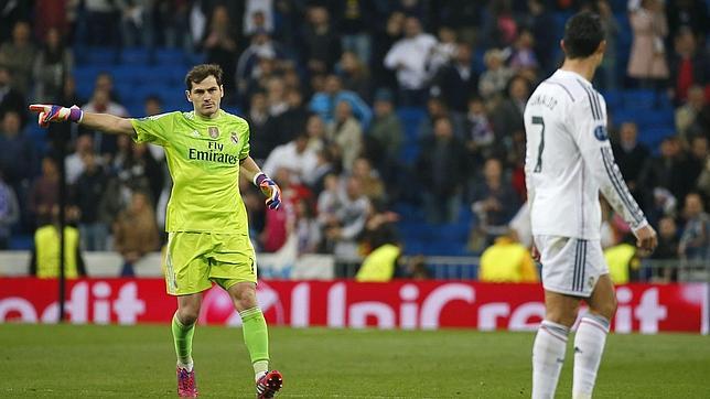 El regaño de Casillas a Cristiano tras la derrota en Champions (Video)