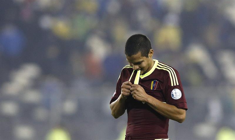 Fotos: El desgarrador sentimiento Vinotinto en Chile