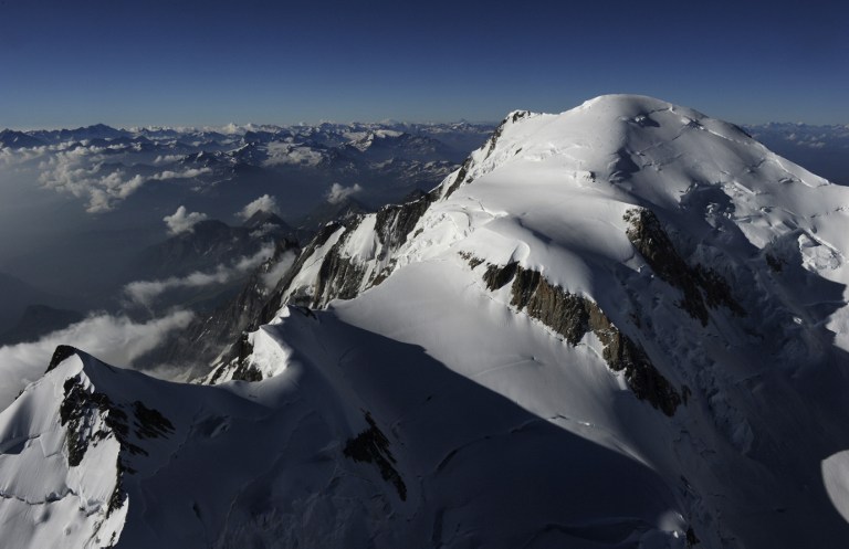 El Mont-Blanc se encoge