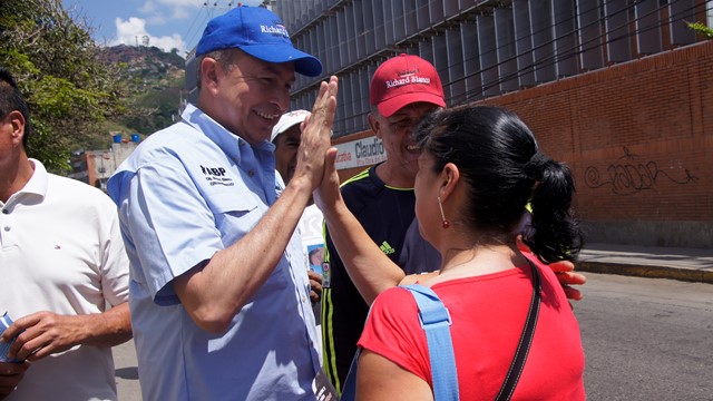 Richard Blanco: El cambio lo garantiza el voto y defenderé la voluntad de los caraqueños