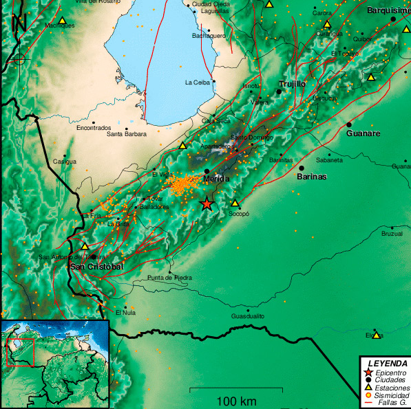 Sismo de magnitud 3,2 se registró en Mérida