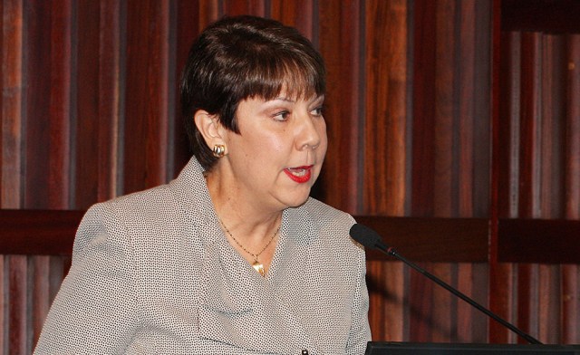 Foto: La rectora de la Universidad Central de Venezuela, Cecilia García Arocha / Archivo