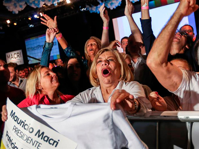 ¡Ganó Macri! Así celebró el pueblo argentino el fin del “Kirchnerismo” (Fotos)