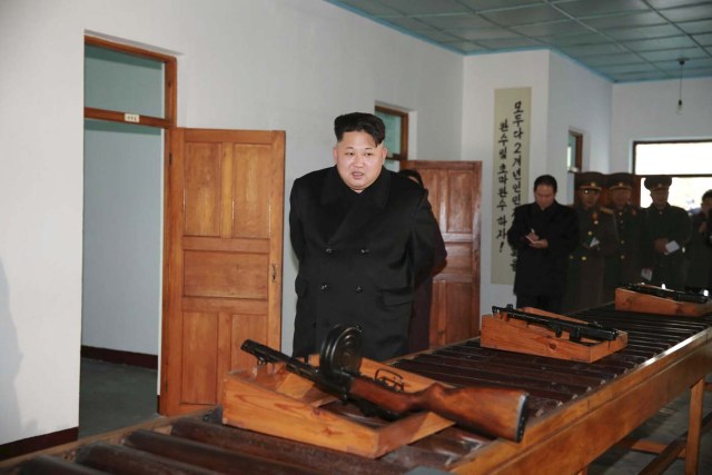 North Korean leader Kim Jong Un visits the Phyongchon Revolutionary Site, in this undated photo released by North Korea's Korean Central News Agency (KCNA) in Pyongyang December 10, 2015. REUTERS/KCNA ATTENTION EDITORS - THIS PICTURE WAS PROVIDED BY A THIRD PARTY. REUTERS IS UNABLE TO INDEPENDENTLY VERIFY THE AUTHENTICITY, CONTENT, LOCATION OR DATE OF THIS IMAGE. FOR EDITORIAL USE ONLY. NOT FOR SALE FOR MARKETING OR ADVERTISING CAMPAIGNS. THIS PICTURE IS DISTRIBUTED EXACTLY AS RECEIVED BY REUTERS, AS A SERVICE TO CLIENTS. NO THIRD PARTY SALES. SOUTH KOREA OUT. NO COMMERCIAL OR EDITORIAL SALES IN SOUTH KOREA      TPX IMAGES OF THE DAY