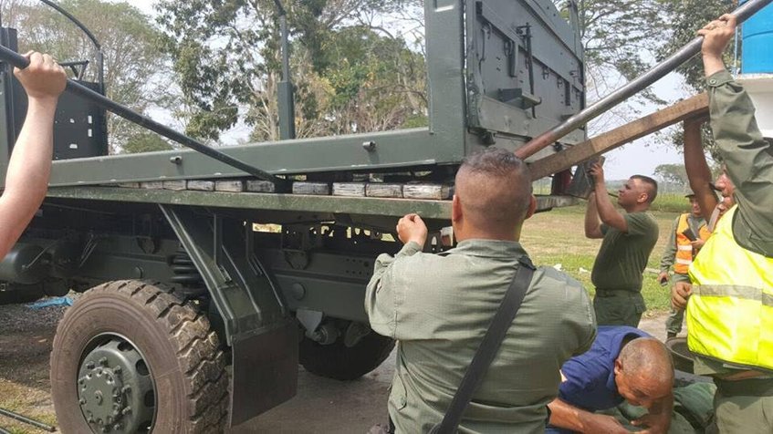 Capturan a mayor del Ejército con 400 kilos de droga en El Quebradón