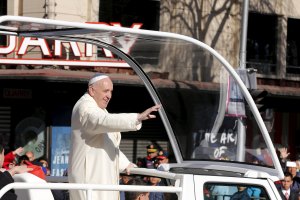 Venezuela estuvo presente en la visita del Papa a México (Foto)