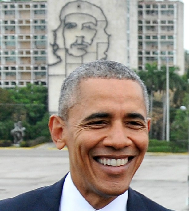 Barack Obama visita la Plaza de la Revolución