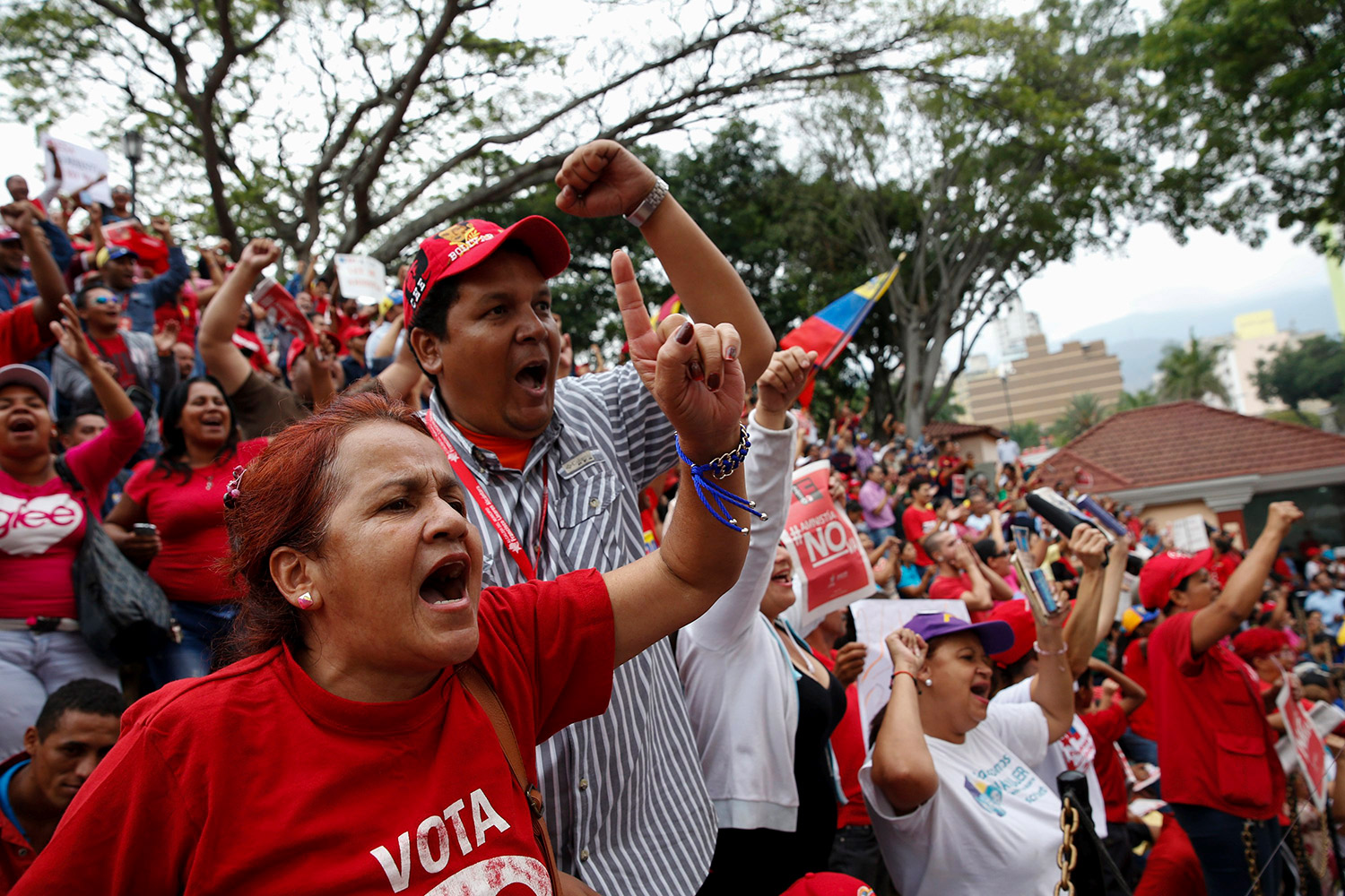 ¡Más vacío que Mercal sin comida! Así estuvo la manifestación de los oficialistas este #2Ago