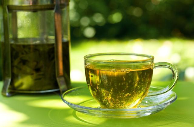 Cup of green tea