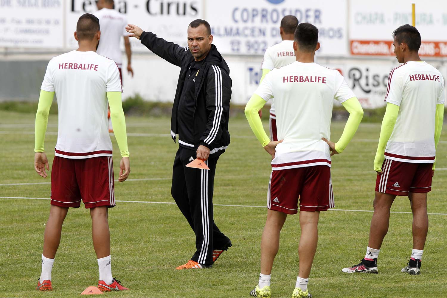 Dudamel dirigió segunda práctica de la Vinotinto para el partido ante Colombia