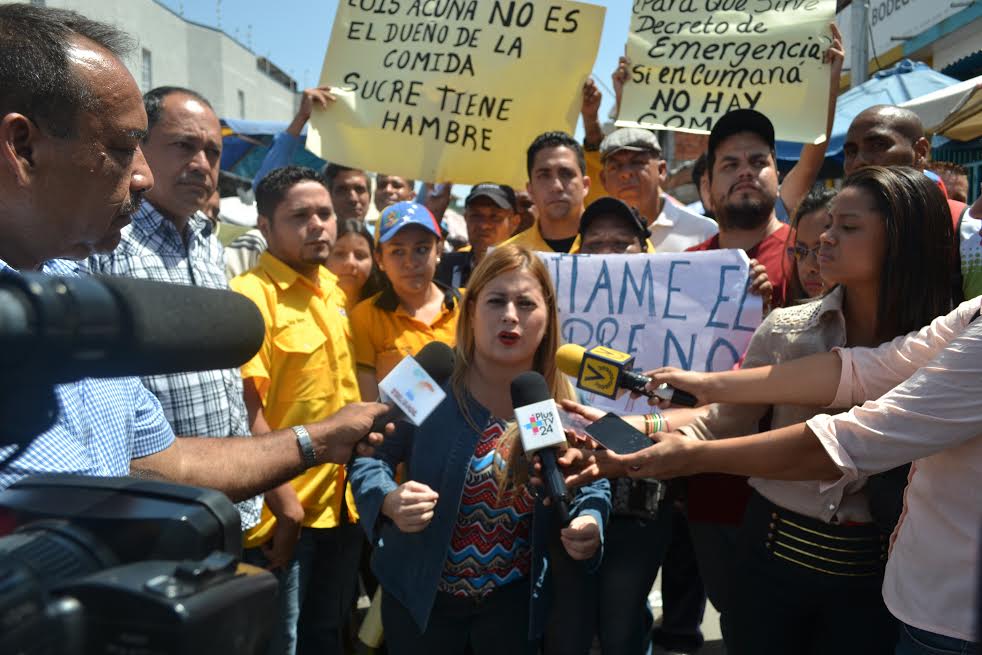 Milagros Paz: La escasez en el estado Sucre alcanza 90%