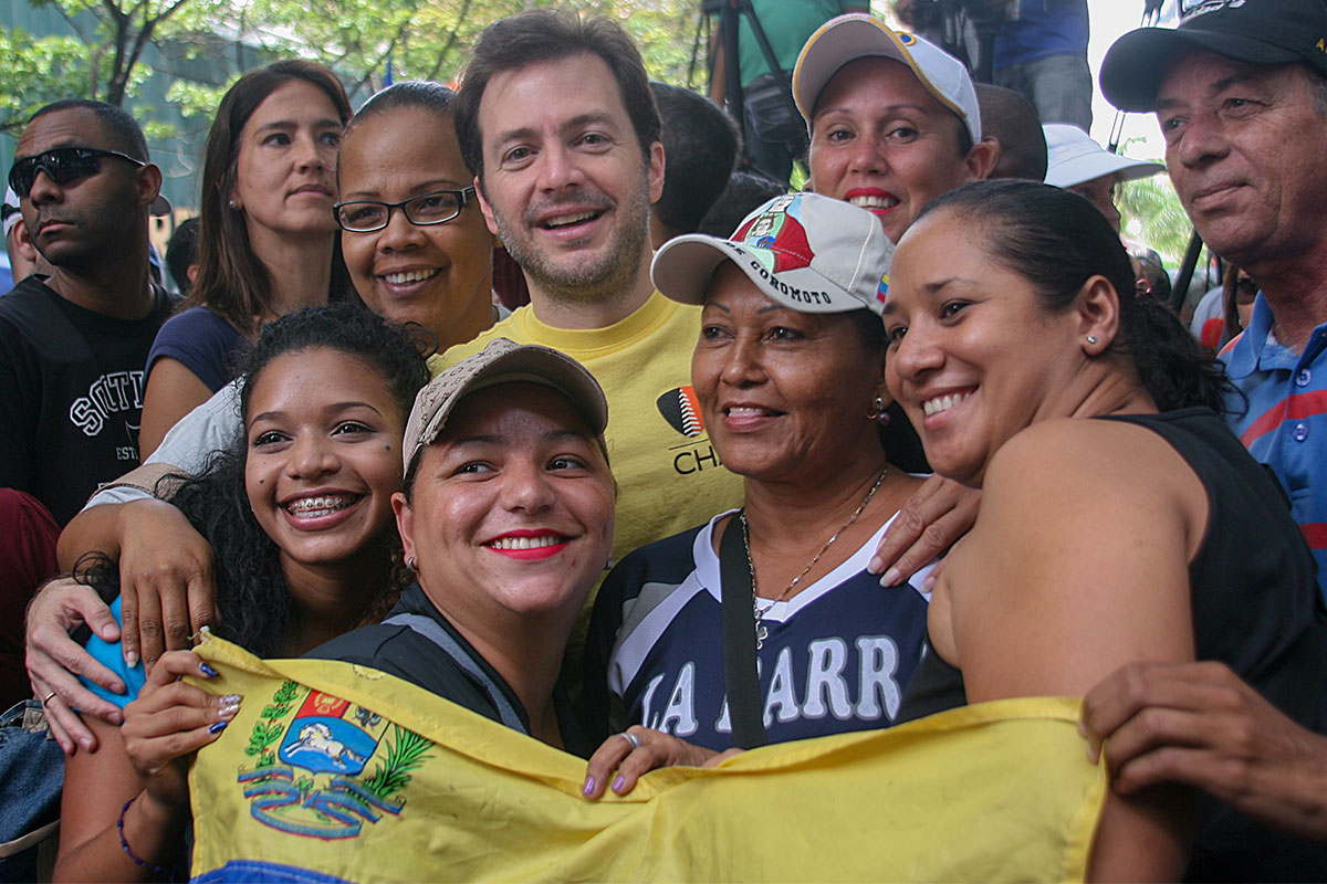 “En Venezuela lo único que no escasea es la voluntad de cambio”