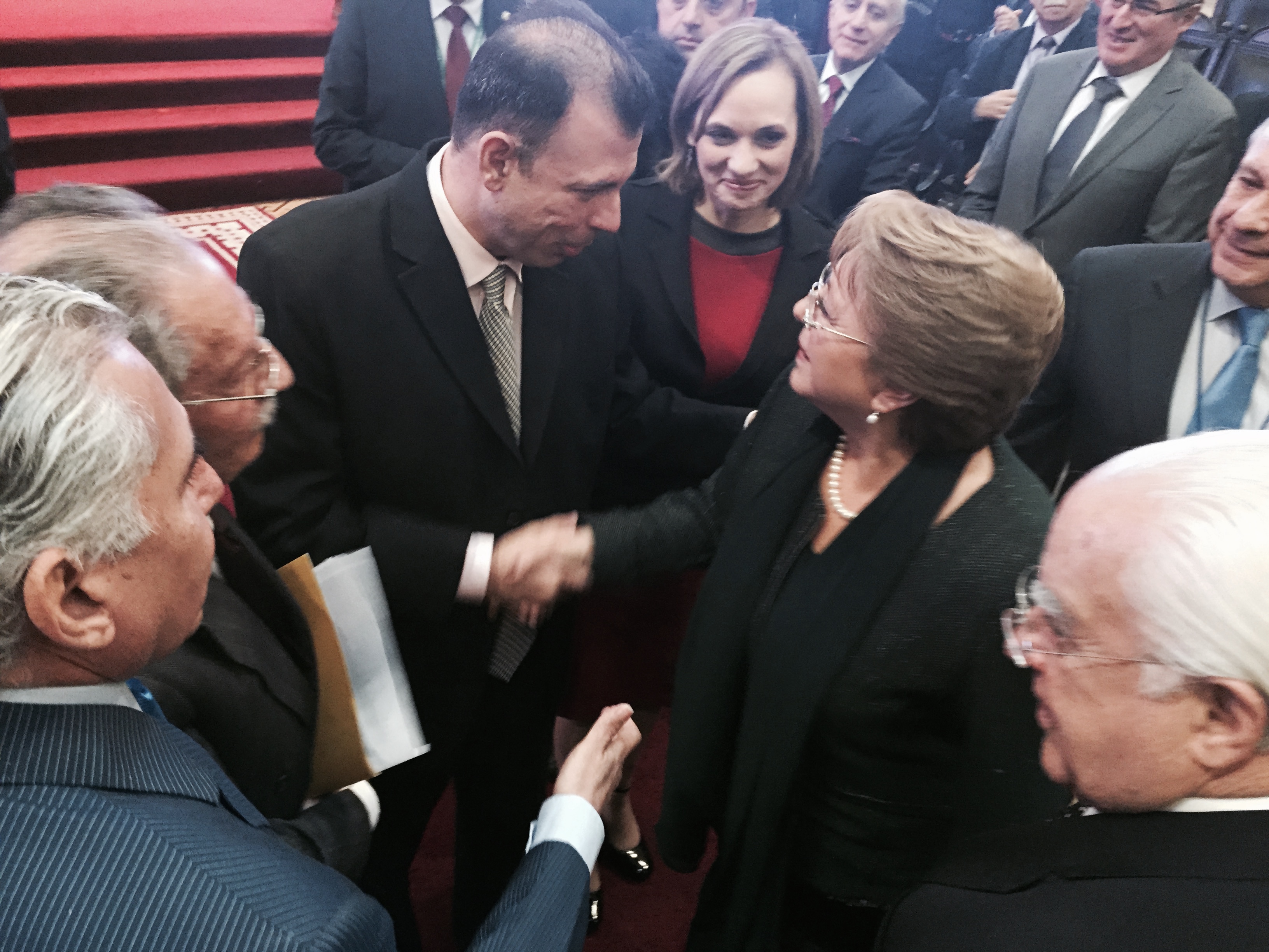 Copei y AD sostuvieron encuentro con Michelle Bachelet