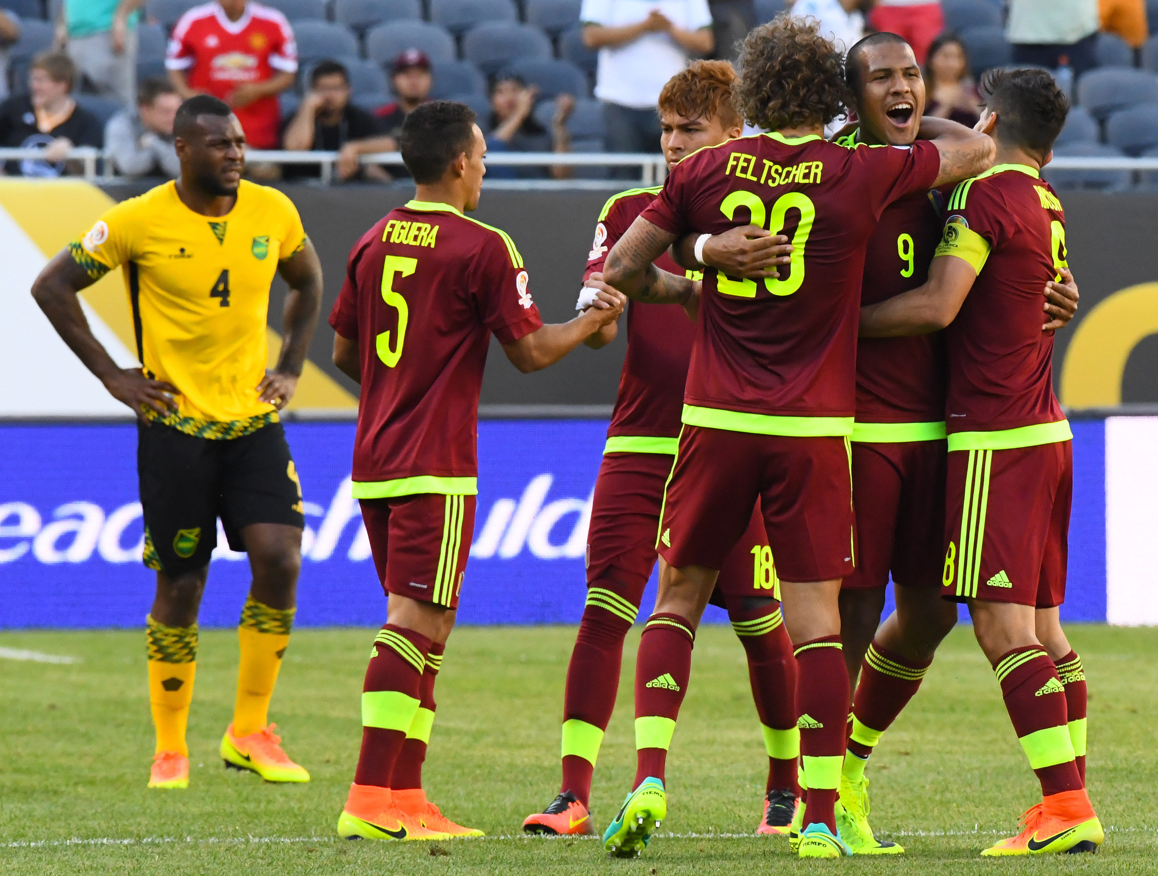 Una Venezuela con temple le gana 1-0 a Uruguay en un encuentro para la historia