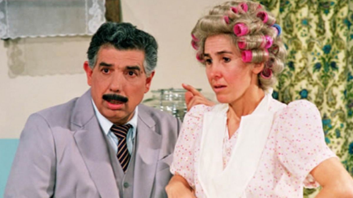 ¡Con tacita de Café y todo! Así fue el último encuentro del Profesor Jirafales y Doña Florinda