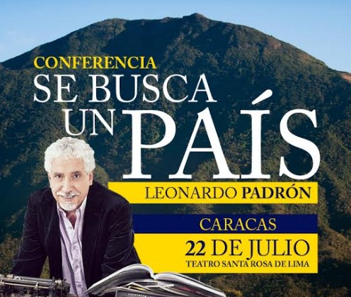 Leonardo Padrón sube al escenario buscando un país