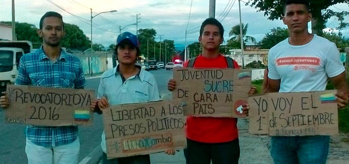 Juventud de Voluntad Popular se mantiene en la calle hasta lograr el cambio